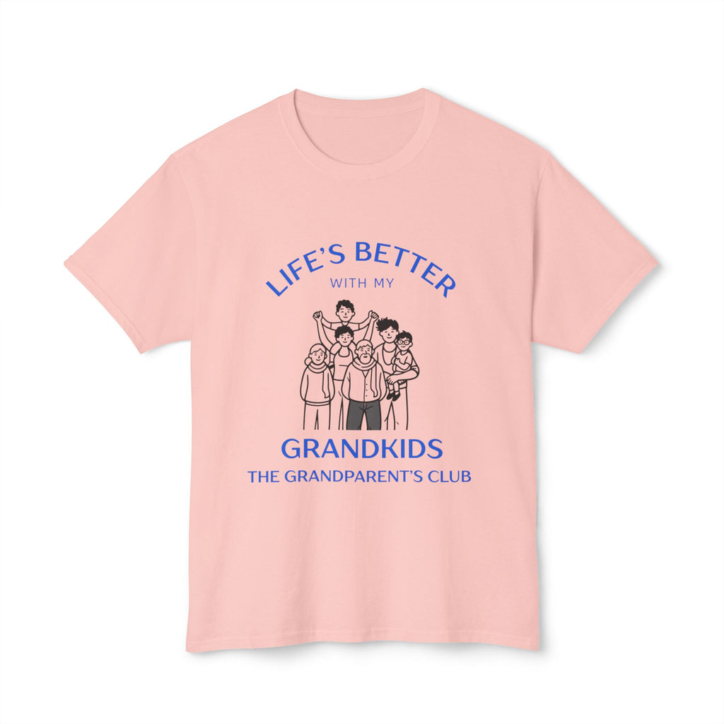 T-Shirt — "Life's Better With My Grandkids" Grandparents Club Tee