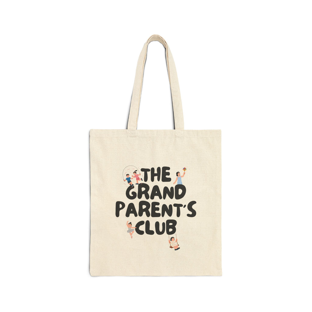 Grandparent's Club Canvas Tote Bag