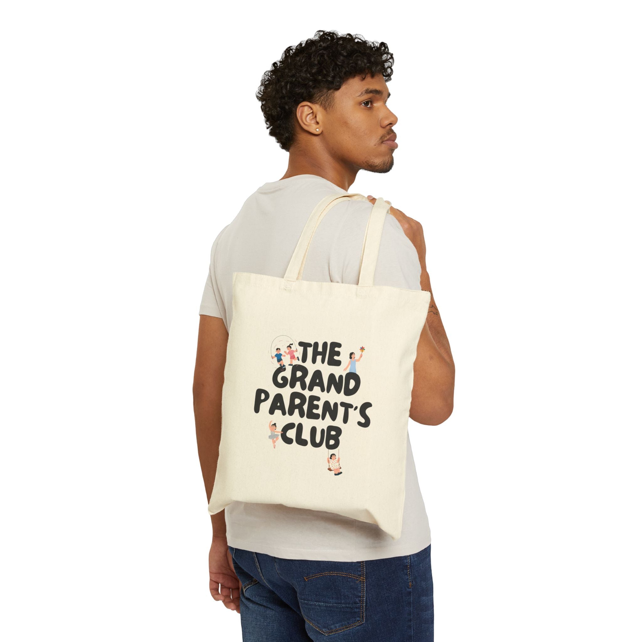 Grandparent's Club Canvas Tote Bag